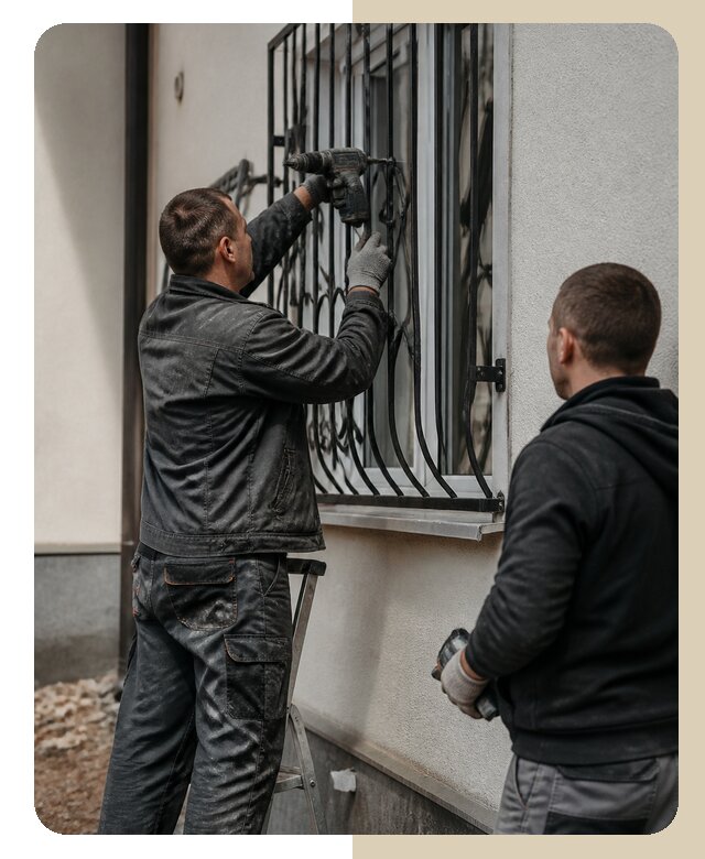 Установка наружных решеток в Гулькевичах от 5083 р. | ДвериЛегко-Гль